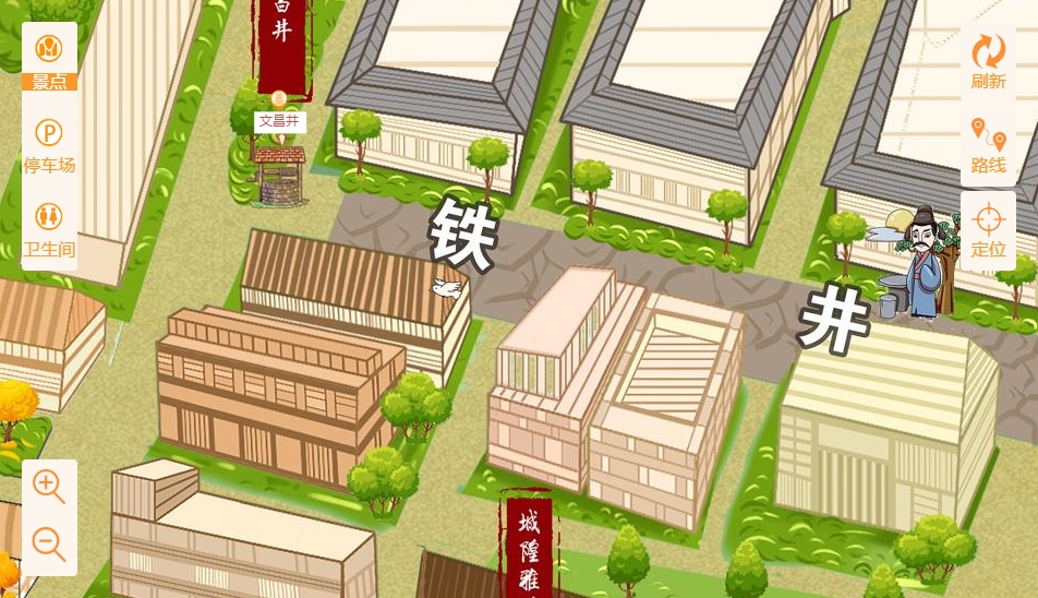 招远智慧景区：手绘地图与语音导览的完美融合